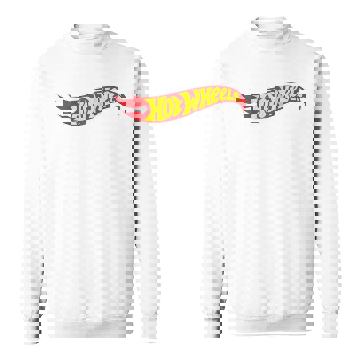 Hot Wheels Per Adulti Ufficiale Logo Maglia Con Maniche Raglan Felpa