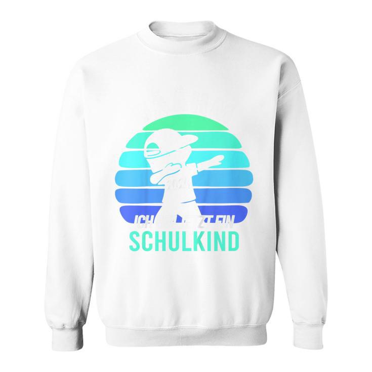 Kinder Bäähm Schulkind 2024 School Boy First Day At School Boy Sweatshirt