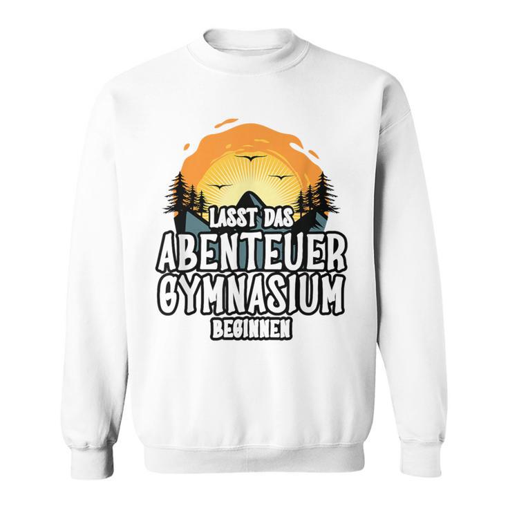 Lassen Das Abenteuer Gymnasium Beginn Gymnasium 5 Class Blue S Sweatshirt