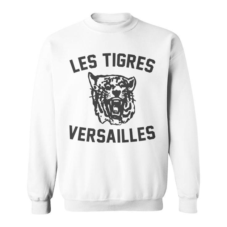 Les Tigresersailles France French Tigers Trendy Long-Sleeved Gray Sweatshirt