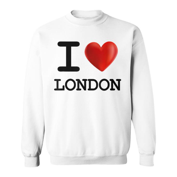 I Love London Souvenir Blue S Sweatshirt