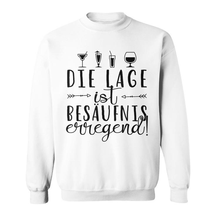 Mallorca Die Lage Ist Besaffniserregend Sauf Party Outfit S Sweatshirt