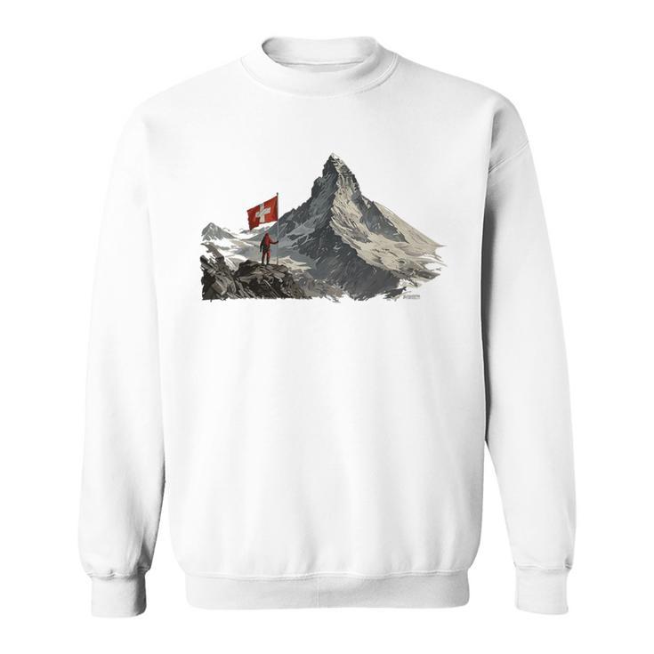 Matterhorn Bekleibung Gray Sweatshirt