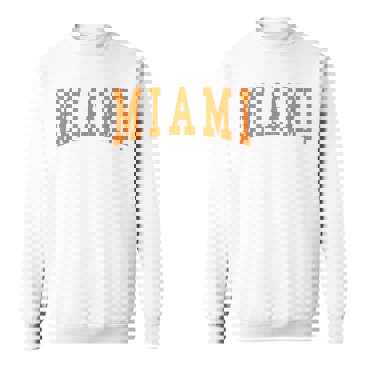 Miami Throwback Classic Sweatshirt Miami Throwback Classic Sweatshirt