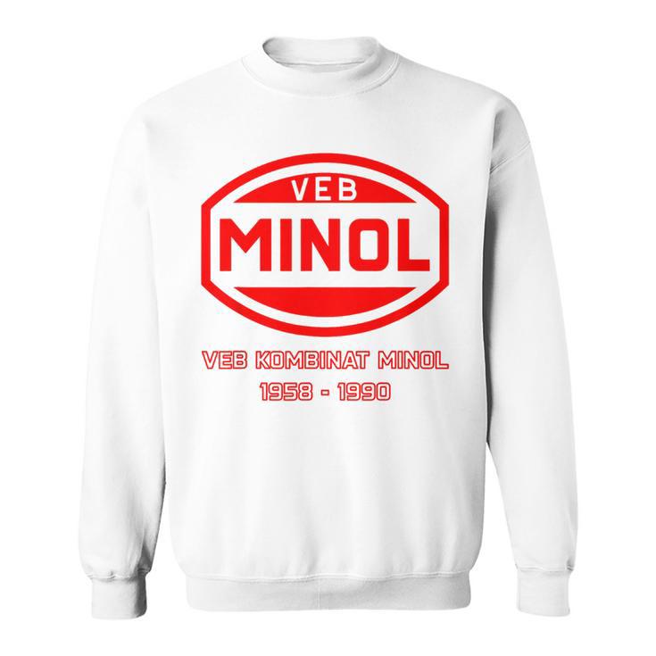 Minol -Ebolkseigener Betrieb Minol Yellow Sweatshirt