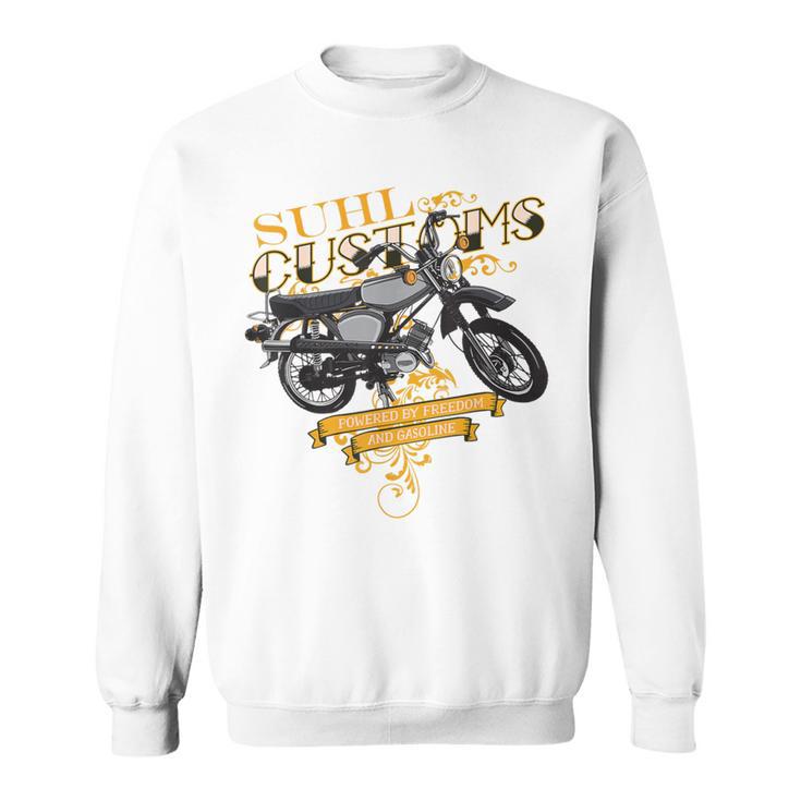 Ostdeutschland Suhl Simson Enduro S50 S51a Suhl Customs Sweatshirt