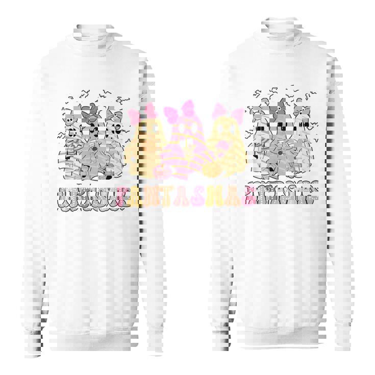 Pantasmas Ghost Spooky Conchas Halloween Mexican Ghost Sweatshirt