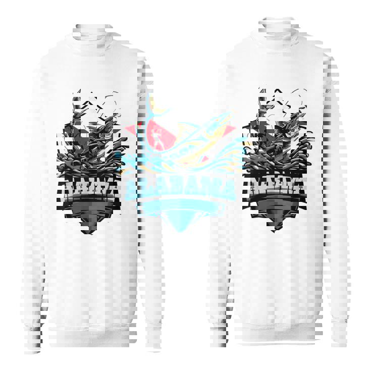 Pesca En Alabama Pesca Alabama Camisa de entrenamiento