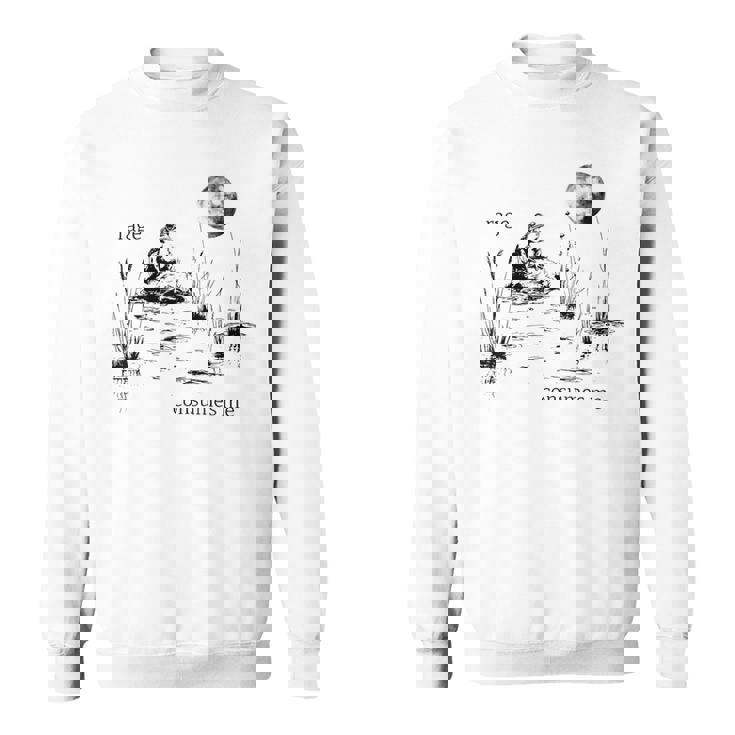 Rage Consumes Me Frog Sweatshirt