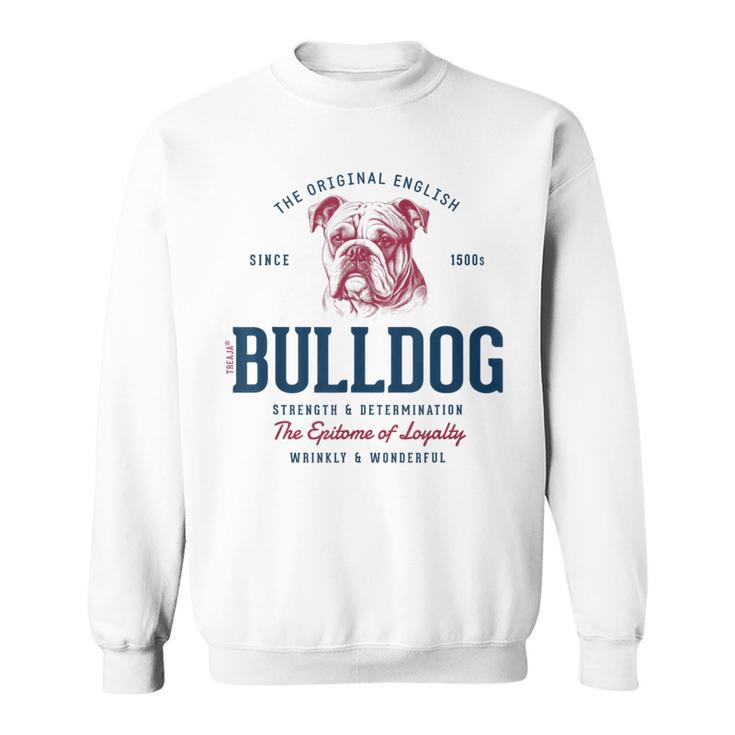 Retro Styleintage English Bulldog Sweatshirt