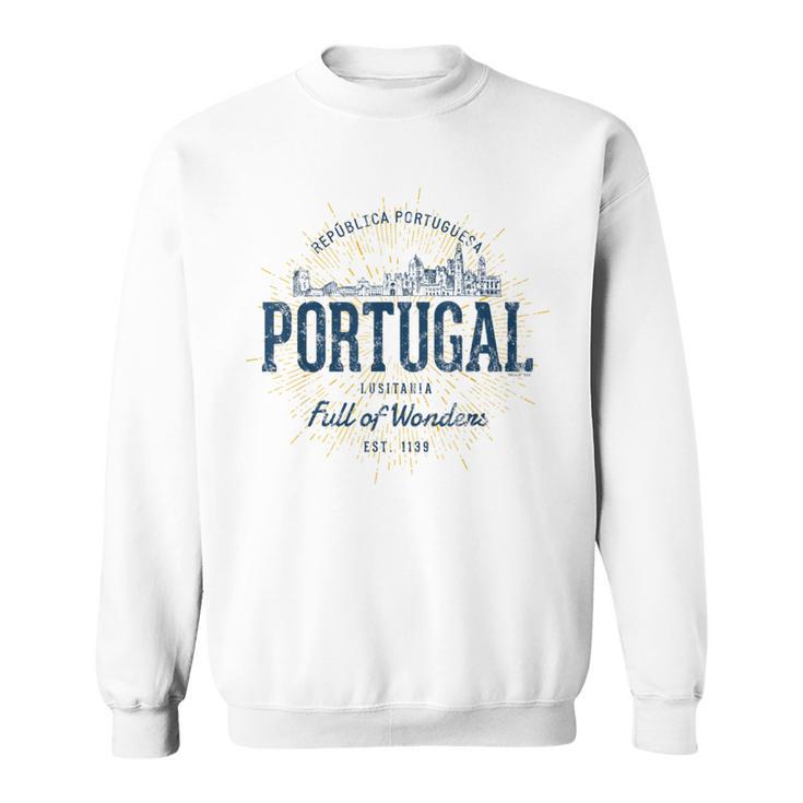 Retro Styleintage Portugal Sweatshirt