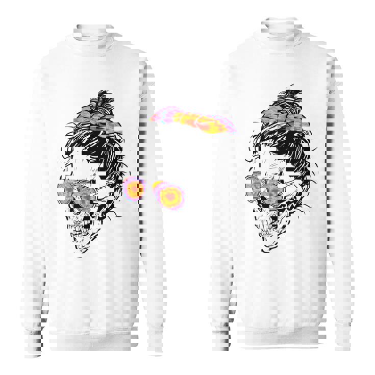 S De Calavera Calavera Manga Larga Camisa de entrenamiento