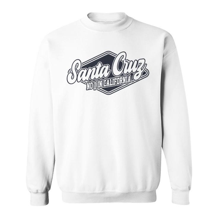 Santa Cruz California Retrointage Sweatshirt