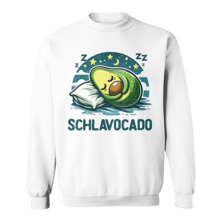 Schlavocado Avocado Pyjama Nachthemd Schlafanzug Sweatshirt