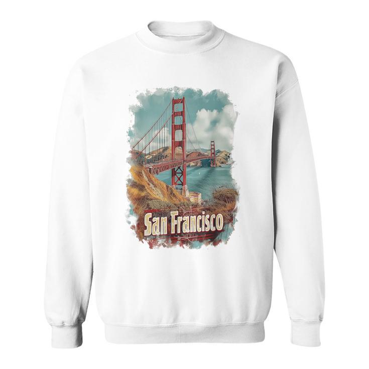 Souvenir Du Golden Gate Bridge De San Francisco En Californie Sweater e
