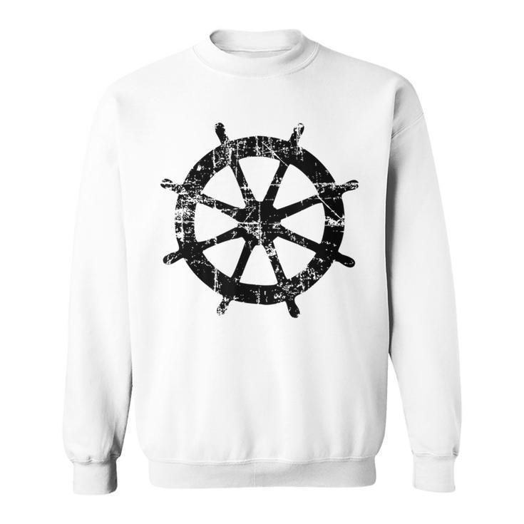 Sring Wheel Sringintage Boat & Sail Sweatshirt