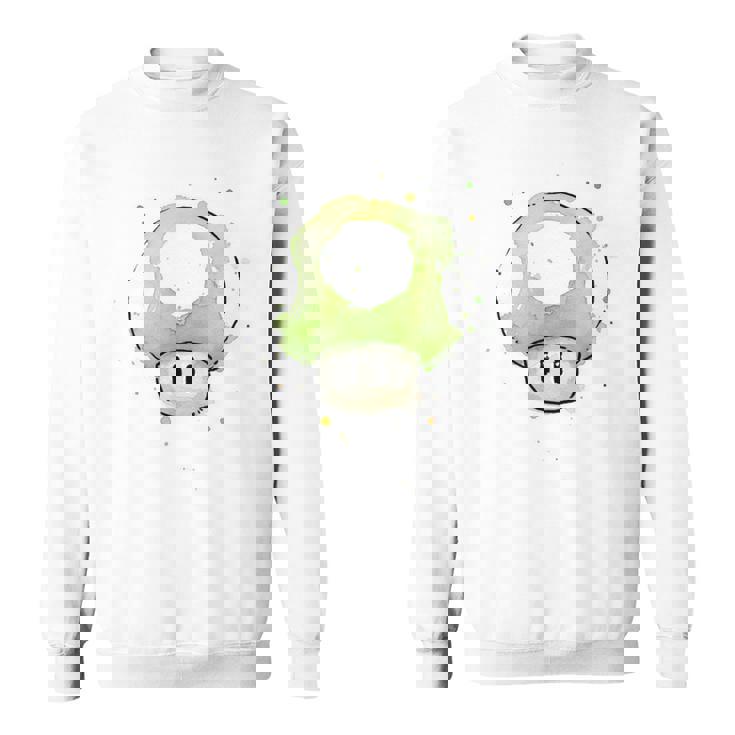 Vert Champignon 1Up Pour Jeuxidéo Sweater e