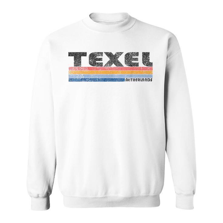 Vintage 1980S Style Texel Netherlands Sweatshirt