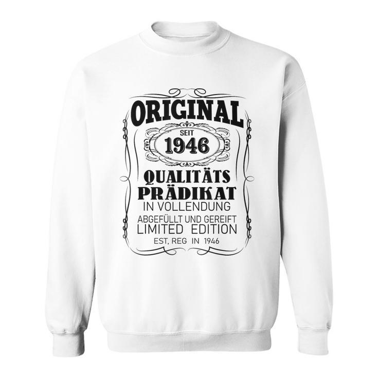 Vintage Original 1946 Geboren Jahrgang 1946 Sweatshirt