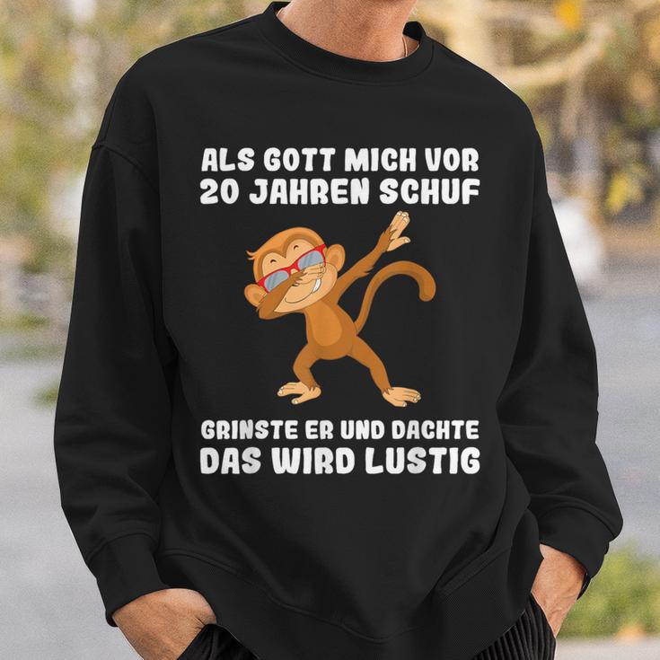 20 Jahre Als Gott Michor 20 Jahen Krab 20Th Birthday Sweatshirt Geschenke für Ihn