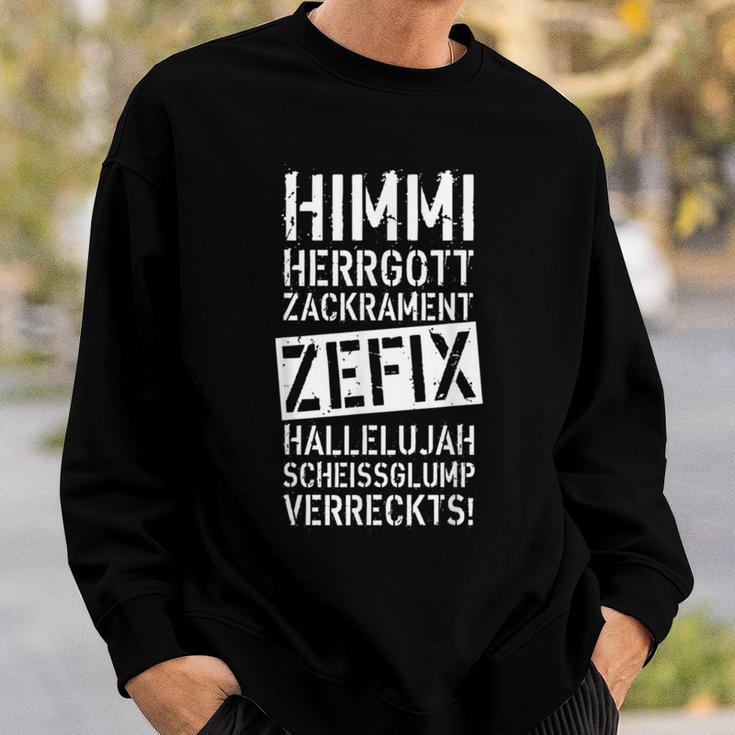 47 Himmi Herrgod Zackrament Zefix Hallelujah Sweatshirt Geschenke für Ihn