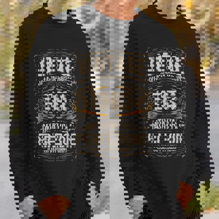 61° Compleanno 61 Uomo Anni Retrointage 1963 Regalo Felpa Regalos para él