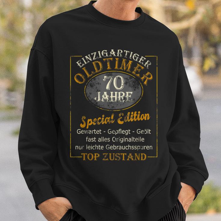 70Th Birthday Man Uniqueintage Car 70S Sweatshirt Geschenke für Ihn