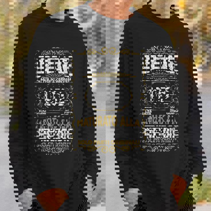 72° Compleanno 72 Anni Compleanno Uomointage 1952 Regalo Felpa Regalos para él