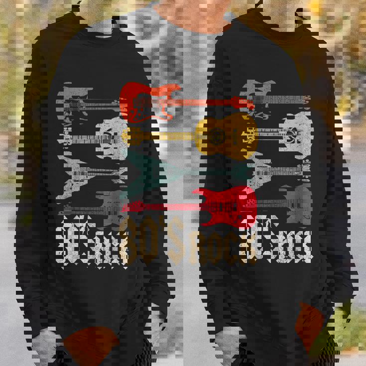 80S Rock Band Guitar Cassette Tape 1980S Vintage 80S Costume Sweatshirt Gifts for Him