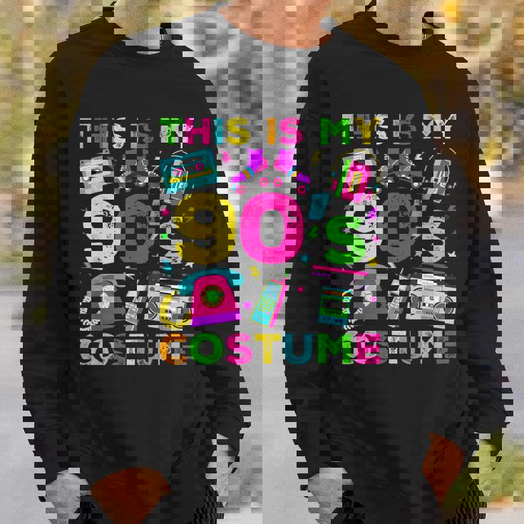 This Is My 90S Costume 90'S Style Nineties Retro Party Sweatshirt Gifts for Him
