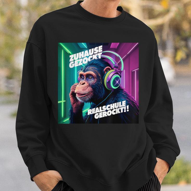 Abschlussklasse 2024 Realschulabschluss Gerrockt Sweatshirt Geschenke für Ihn