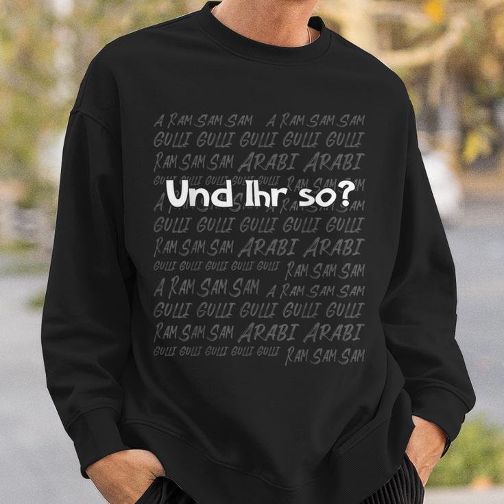 Aramsamsam Kindergarten Sing Kindersongs Fun Kita Educational Sweatshirt Geschenke für Ihn