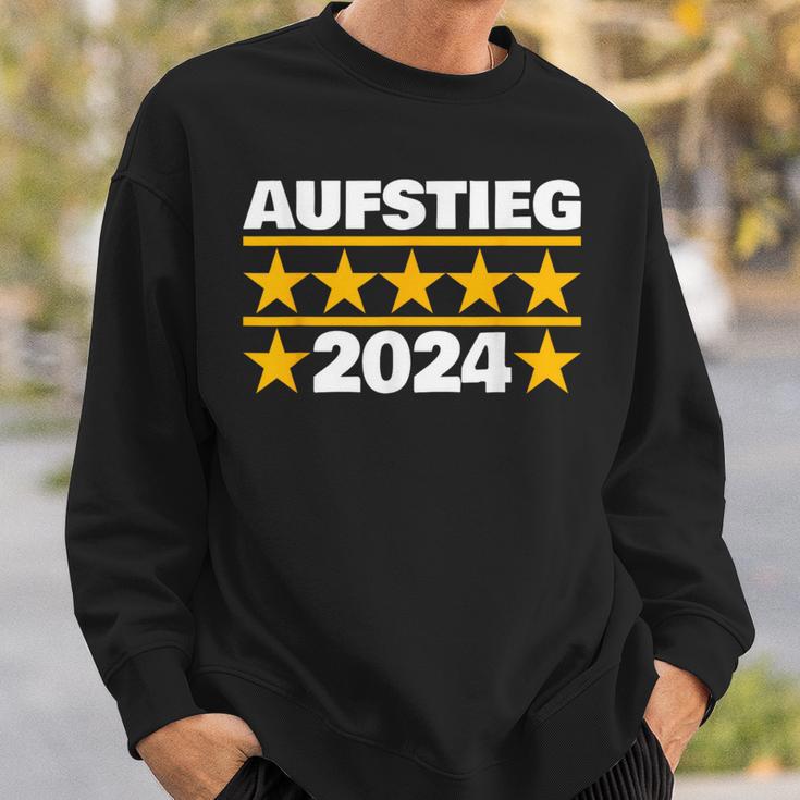 Aufsteiger 2024 Mannschaft Meister Aufstieg Meiste R Fan Sweatshirt Geschenke für Ihn