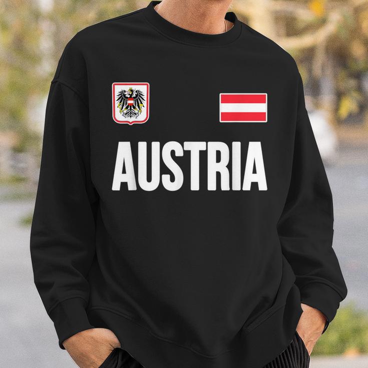 Austria Austria Flag Austria Souvenir Sweatshirt Geschenke für Ihn