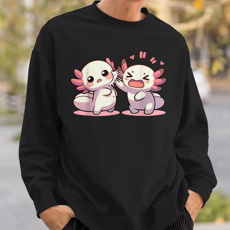 Axolotl Anime For Otakus Sweatshirt Geschenke für Ihn