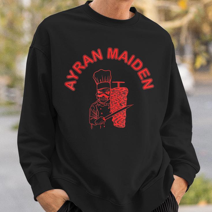 Ayran Maiden Doner Band Fast Food Dürüm Sweatshirt Geschenke für Ihn