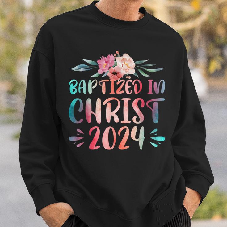 Baptized In Christ 2024 Sweatshirt Geschenke für Ihn