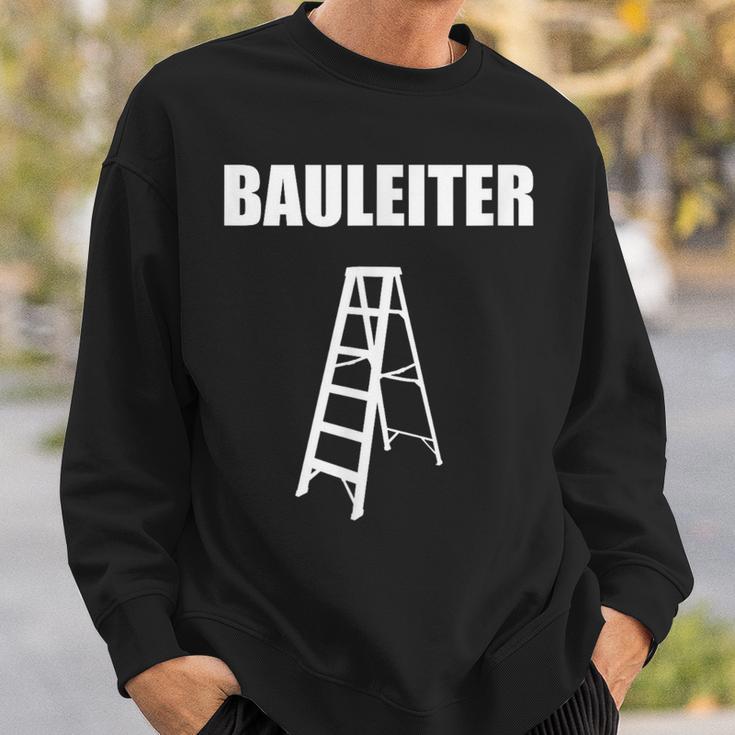 Bauleiter Baustellenleiter Sweatshirt Geschenke für Ihn