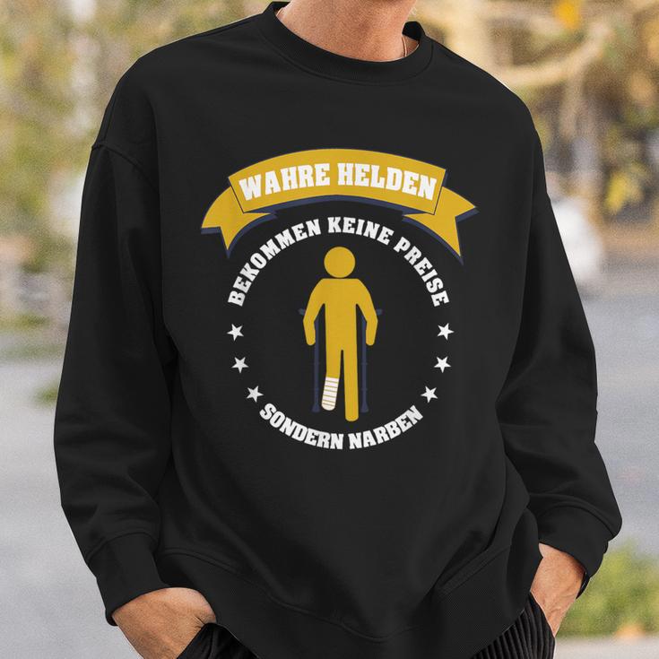 Beinfrruch Gute Besserung Broken Bein Sweatshirt Geschenke für Ihn