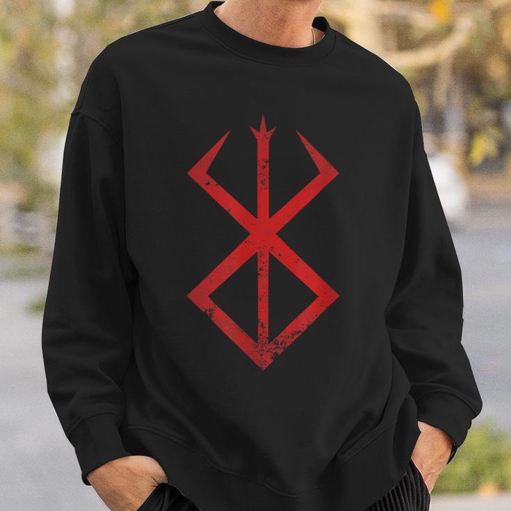 Berserk Rune Warrior Nordic Mythology Curse Berserker Sweatshirt Geschenke für Ihn