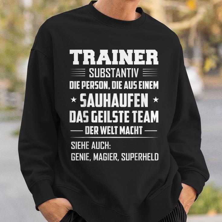 Best Trainer Coach Football Handballolleyball Sweatshirt Geschenke für Ihn