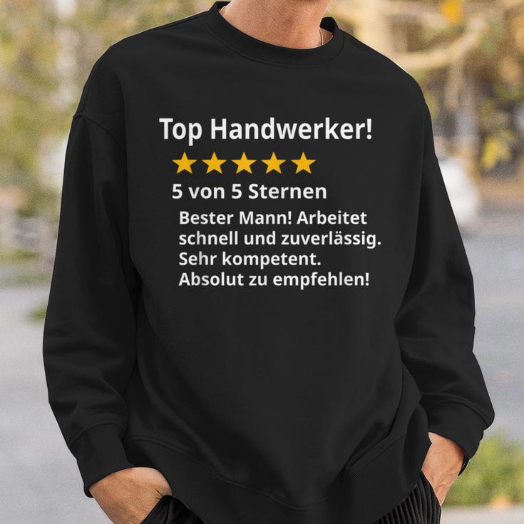 Bester Handwerker Best Handsman Sweatshirt Geschenke für Ihn