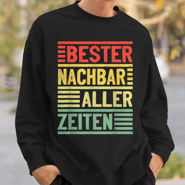 Bester Nachbar Alles Zeiten Nachbarn Sweatshirt Geschenke für Ihn