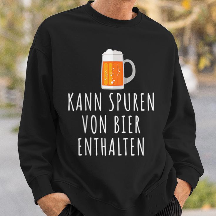 Bier Kann Spurson Bier Enthalten Bier Sweatshirt Geschenke für Ihn