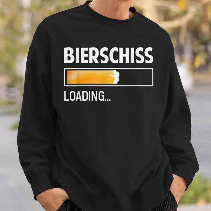 Bierschiss Saufen Bier Malle Joke Saying Sweatshirt Geschenke für Ihn