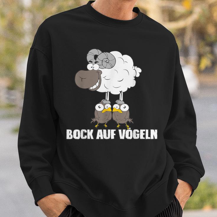 Bock Aufögeln Lustiger Spruch Sweatshirt Geschenke für Ihn