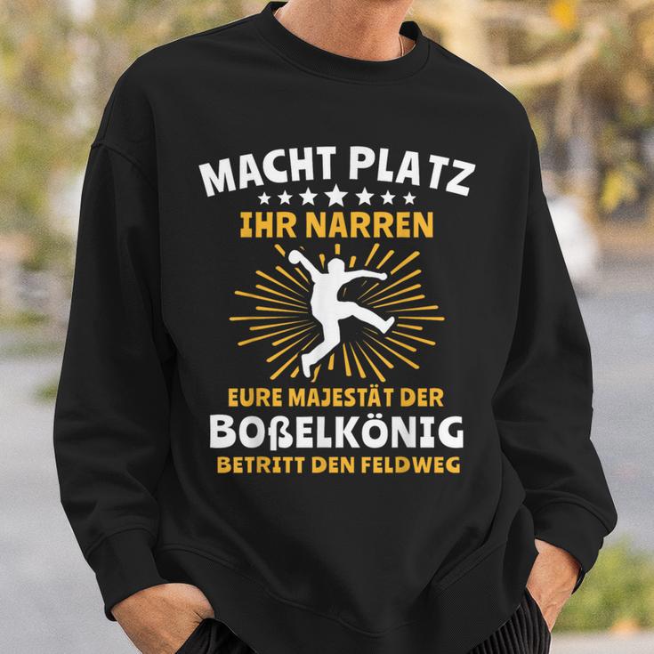 Bossel Majestät Klootschiessen Sweatshirt Geschenke für Ihn