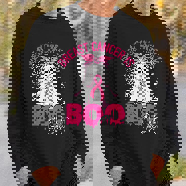 Breast Cancer Is Ghost Sheet Pink Breast Cancer Awareness Sweatshirt Gifts for Him Breast Cancer Is Ghost Sheet Pink Breast Cancer Awareness Sweatshirt Gifts for Him