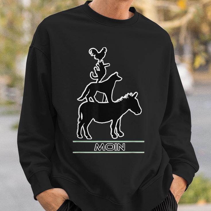 Bremer Stadtmusikanten Moin Fan Bremerhaven Hb Bremen Animals Sweatshirt Geschenke für Ihn