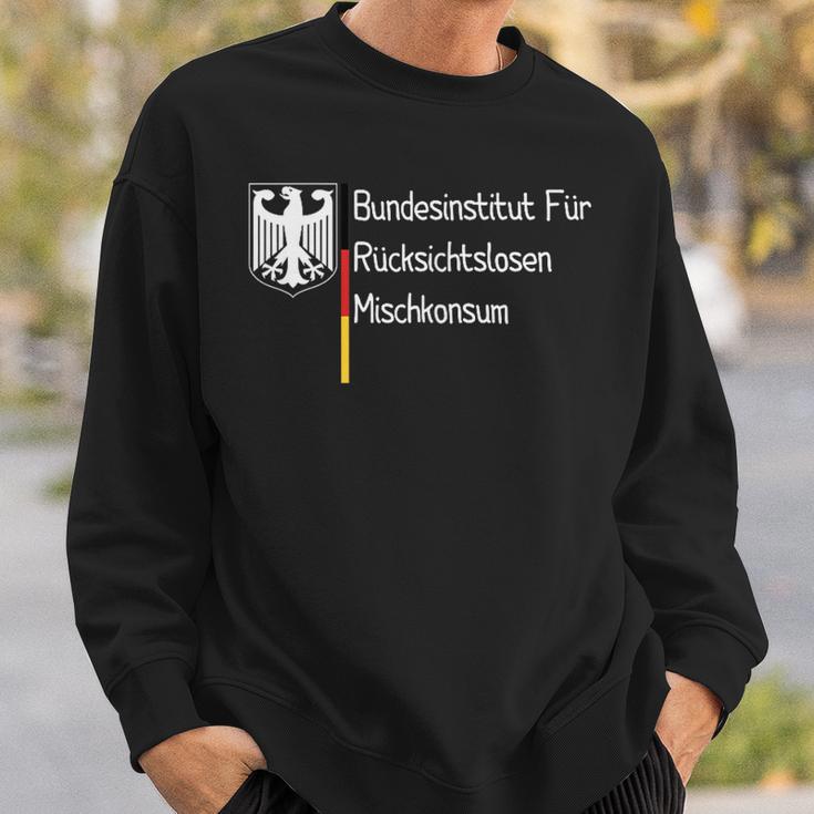 Bundesinstitut Für Rücksichtslosen Mischkonsum Sweatshirt Geschenke für Ihn